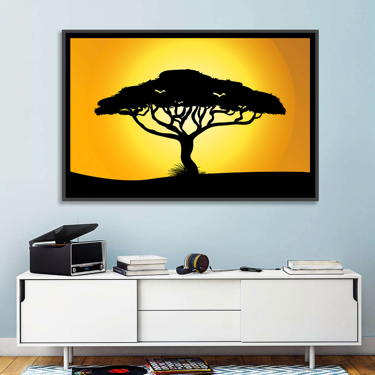 Acacia at Sunset Wall Art