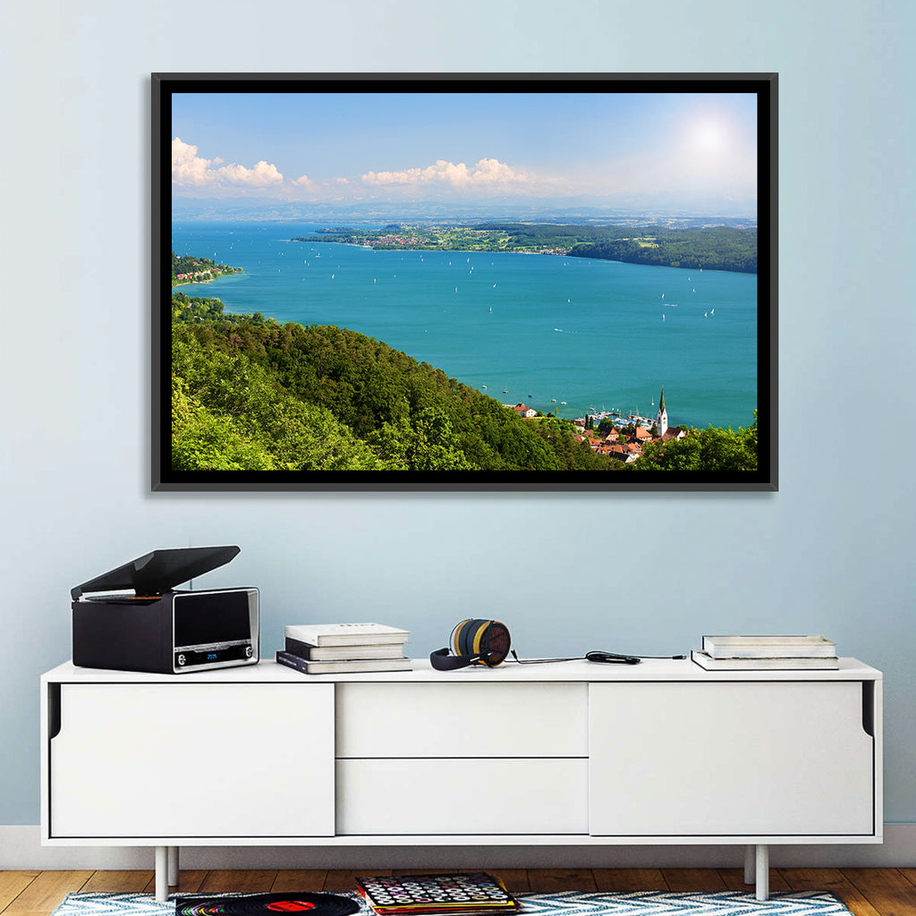 Immenstaad View of Lake Constance Wall Art
