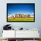 Stonehenge Under Blue Sky Wall Art
