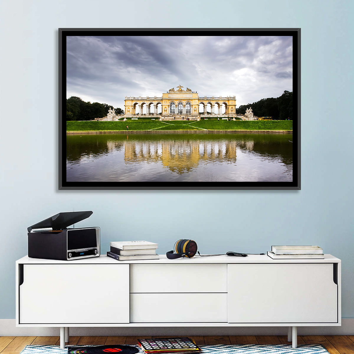 Gloriette at Schoenbrunn Palace Wall Art in a room, landscape