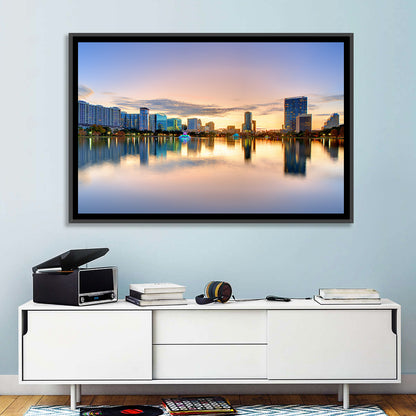 Orlando Skyline Wall Art