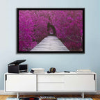Magenta Mangrove Pathway Wall Art
