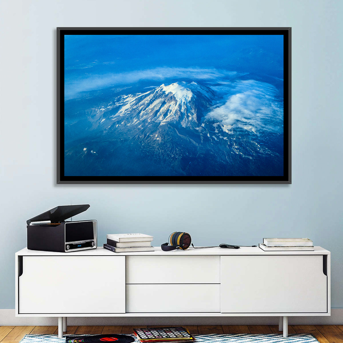 Mount Rainier Above the Clouds Wall Art