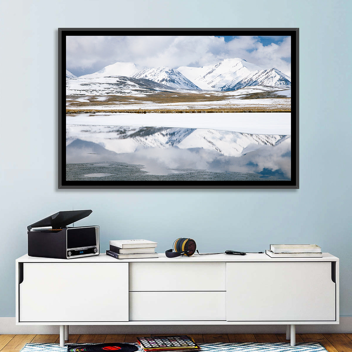 Barskoon Valley Reflection Wall Art