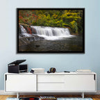 Dupont State Forest Autumn Waterfall Stream Wall Art