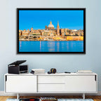 Valletta Waterfront Skyline Wall Art