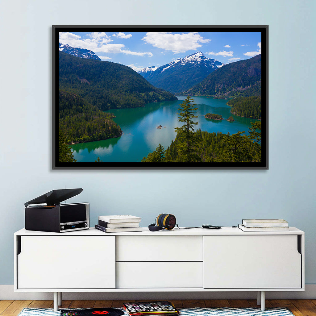 Diablo Lake Reflections Wall Art