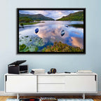 Lough Leane Rowboats at Dusk Wall Art