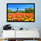 Boston Public Garden Tulips Wall Art