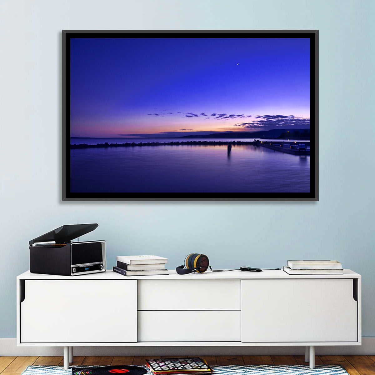 Lake Balaton Sunset Wall Art