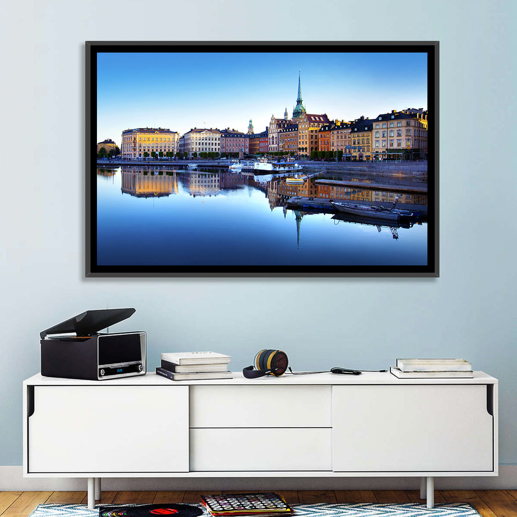 Gamla Stan Stockholm Skyline Wall Art