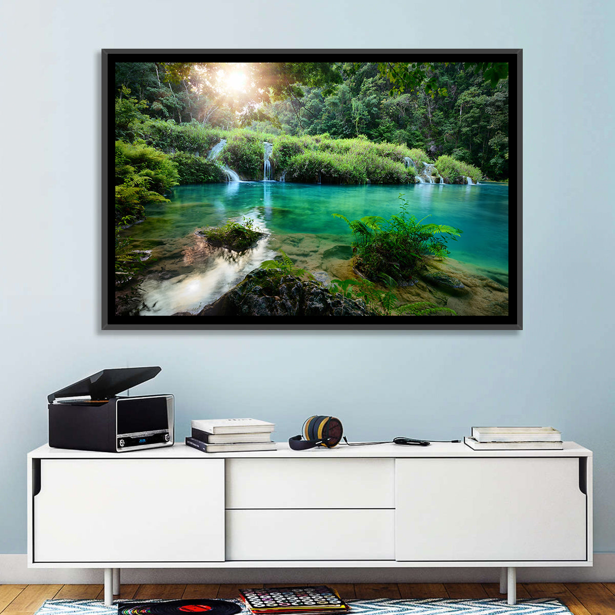 Semuc Champey Turquoise Pools Wall Art