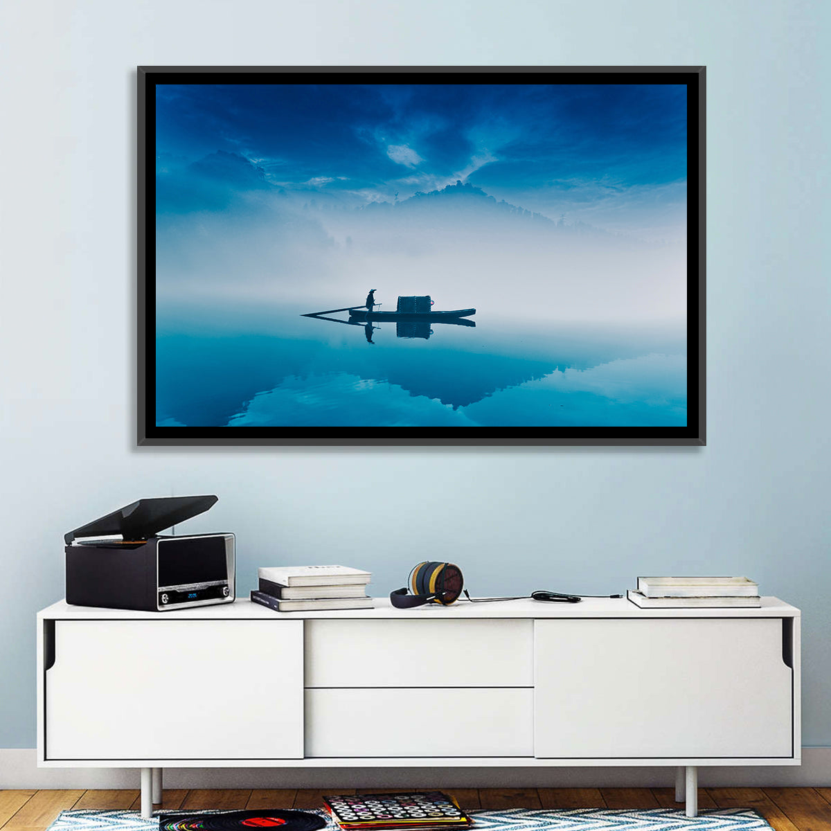 Dongjiang Lake Morning Wall Art