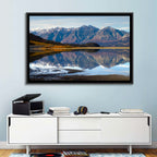 Kluane Lake Autumn Reflection Wall Art