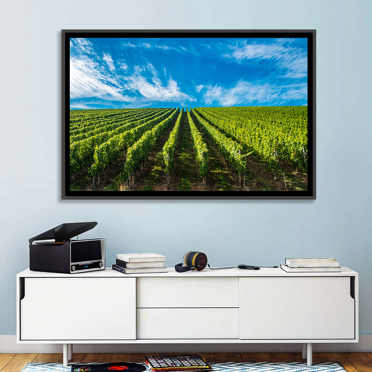 Luxembourg Vineyards Wall Art