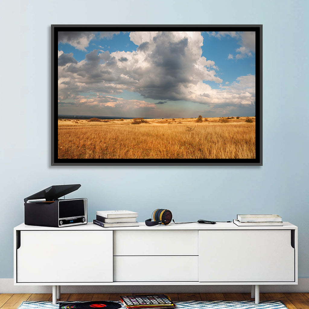 Golden Oklahoma Prairie Wall Art