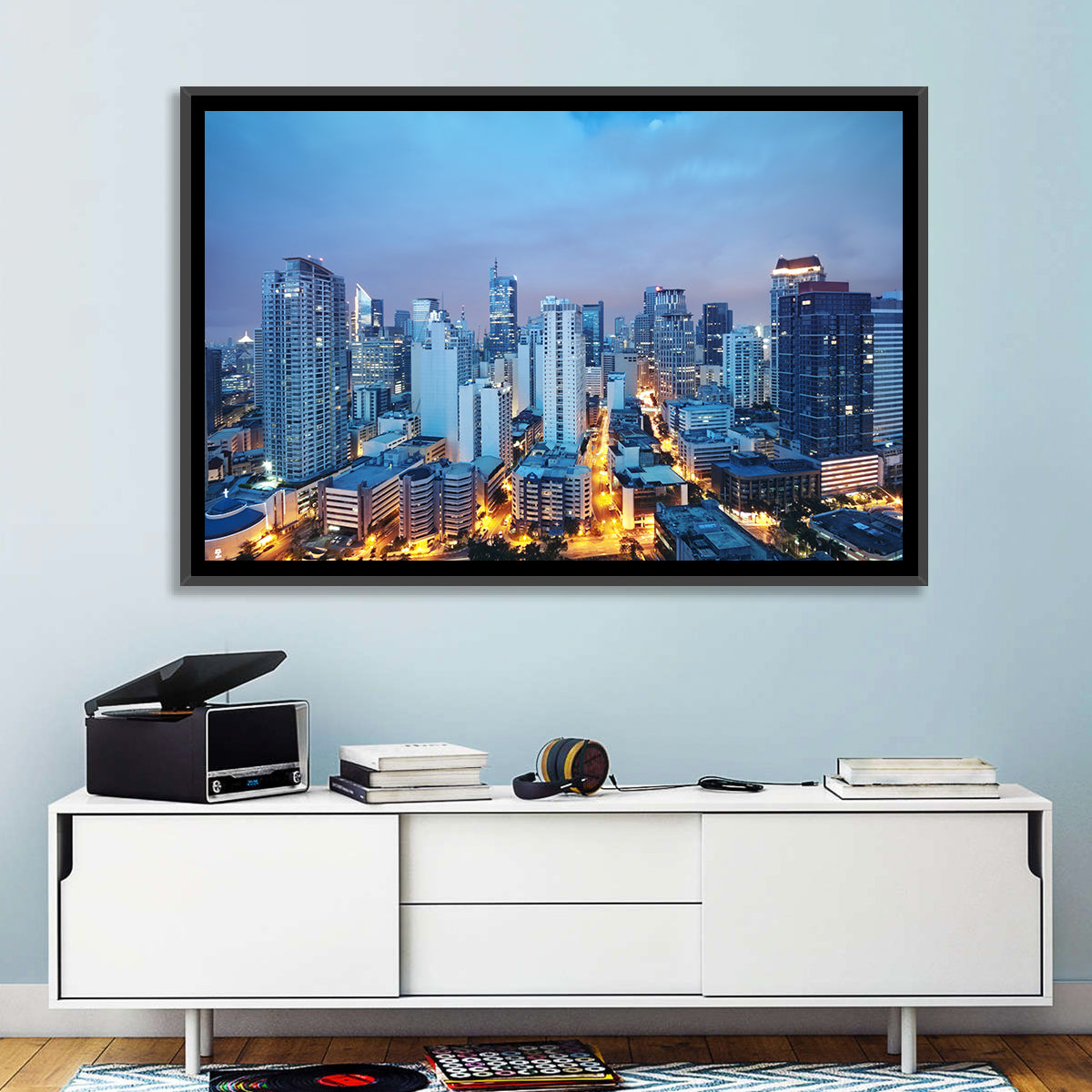Manila Cityscape Wall Art
