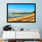 Lake Pskov Shoreline Wall Art