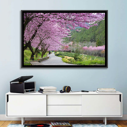 Sakura Garden Taiwan Wall Art