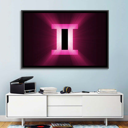 Gemini Symbol Wall Art