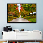 Tree-lined Farm Lane, Kentucky Wall Art