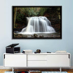 Holly River Autumn Waterfall Wall Art