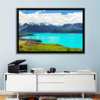 Turquoise Lake Pukaki with Mount Cook Wall Art