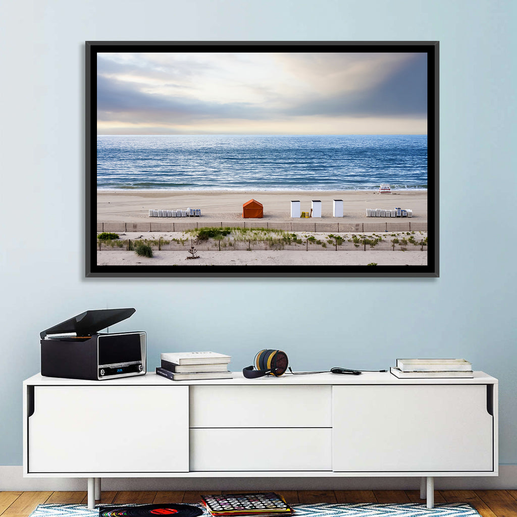 Cape May Beach Huts Wall Art