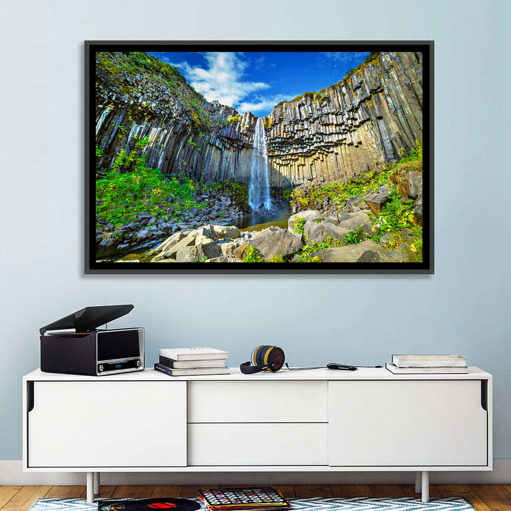 Svartifoss Basalt Falls Wall Art