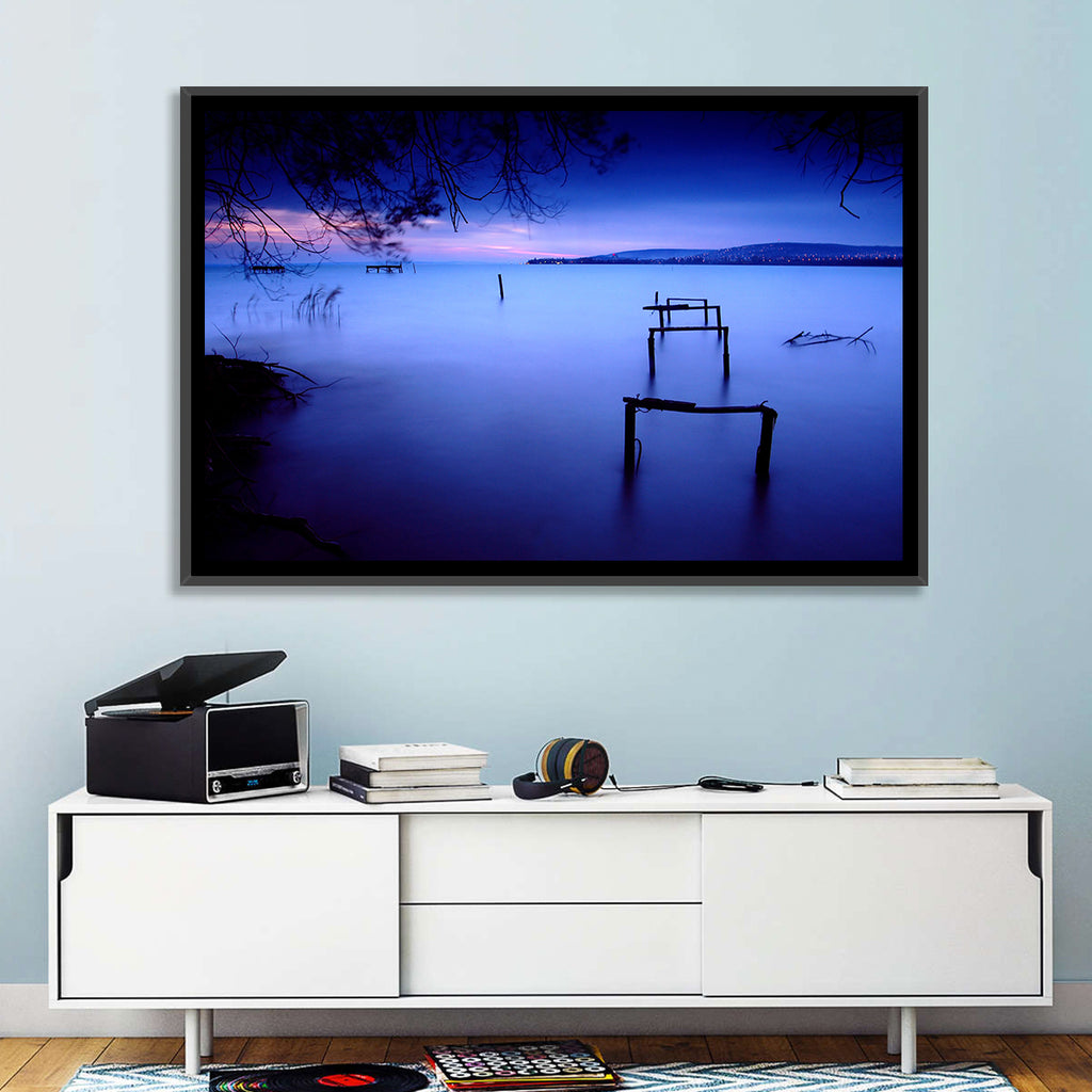 Lake Balaton at Twilight Wall Art