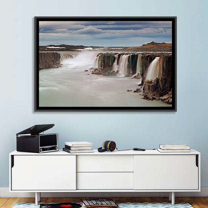 Selfoss Waterfall Wall Art