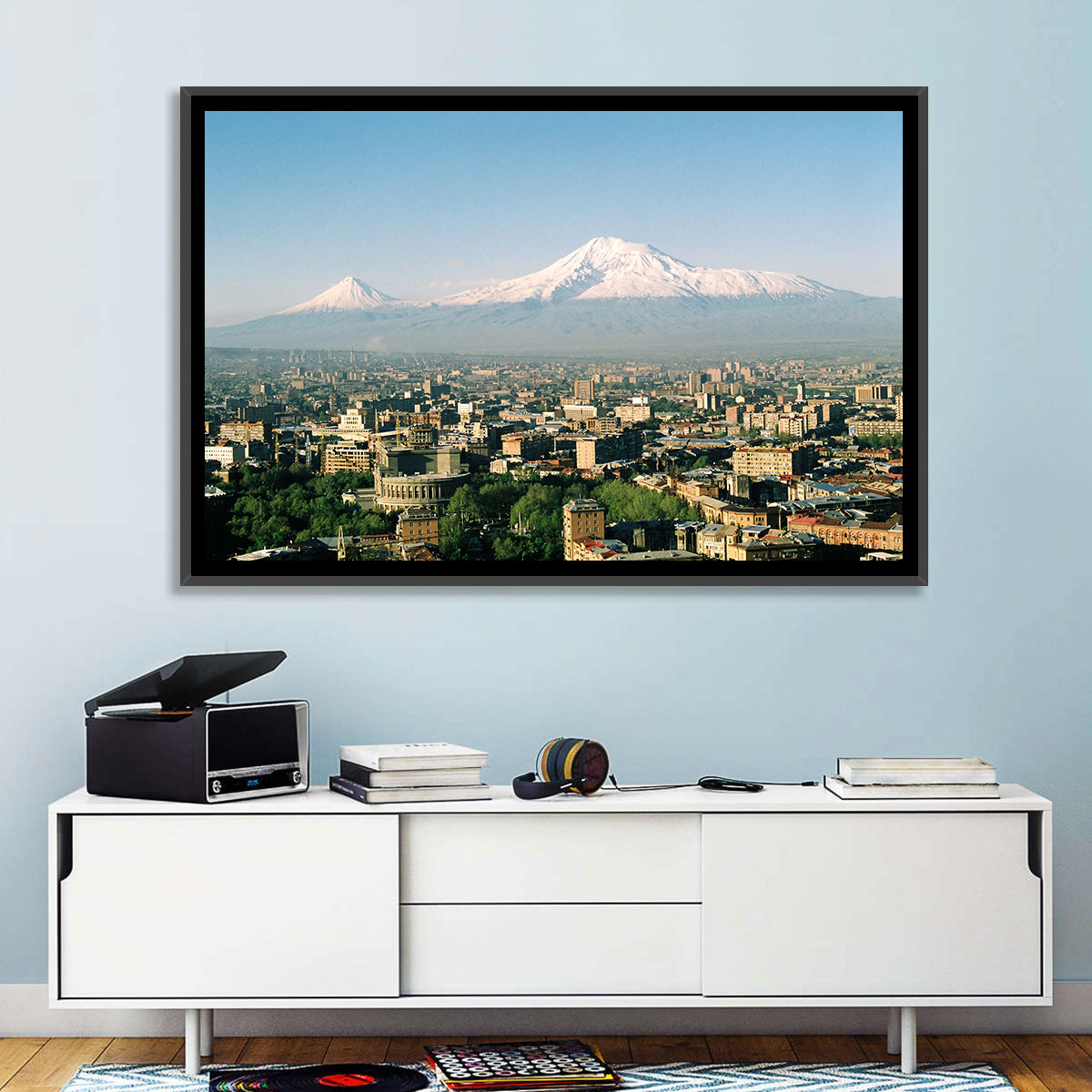 Mount Ararat Over Yerevan Wall Art