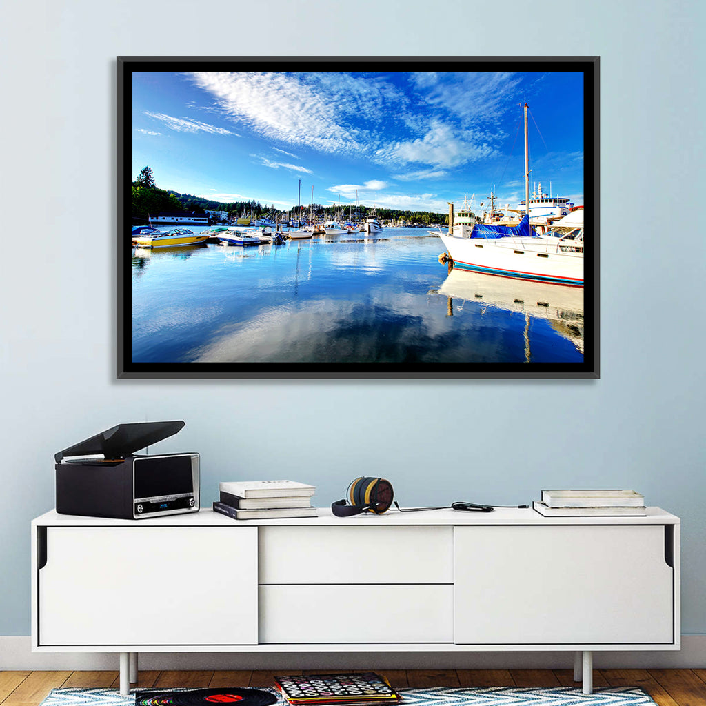 Tacoma Marina Reflections Wall Art
