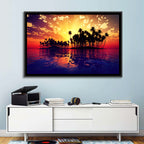 Coconut Island Sunset Wall Art