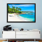Sri Lanka Tropical Beach Wall Art