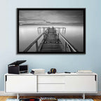 Teluk Tempoyak Jetty at Dusk Wall Art