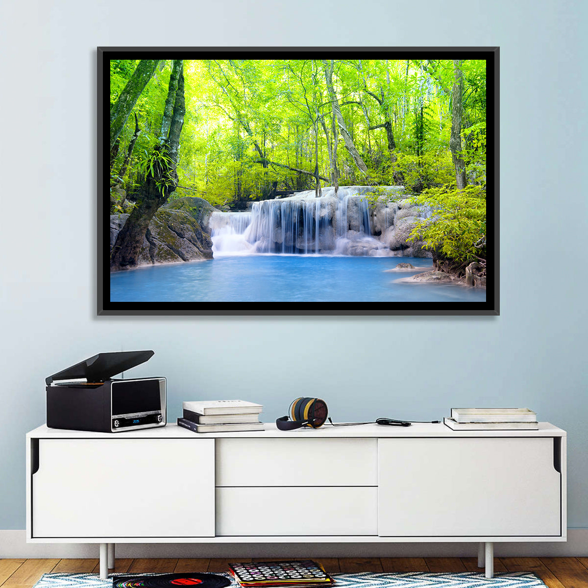 Erawan Falls, Kanchanaburi Wall Art