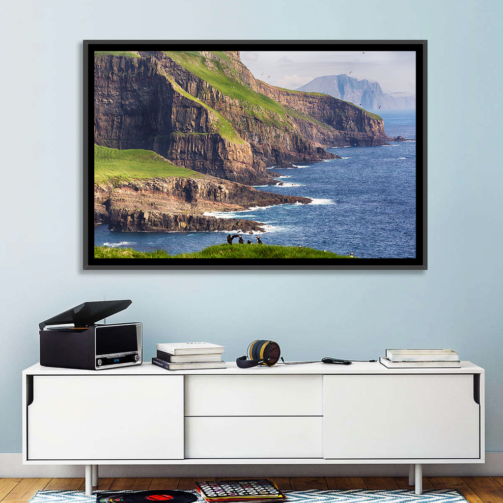Mykines Cliffs, Faroe Islands Wall Art