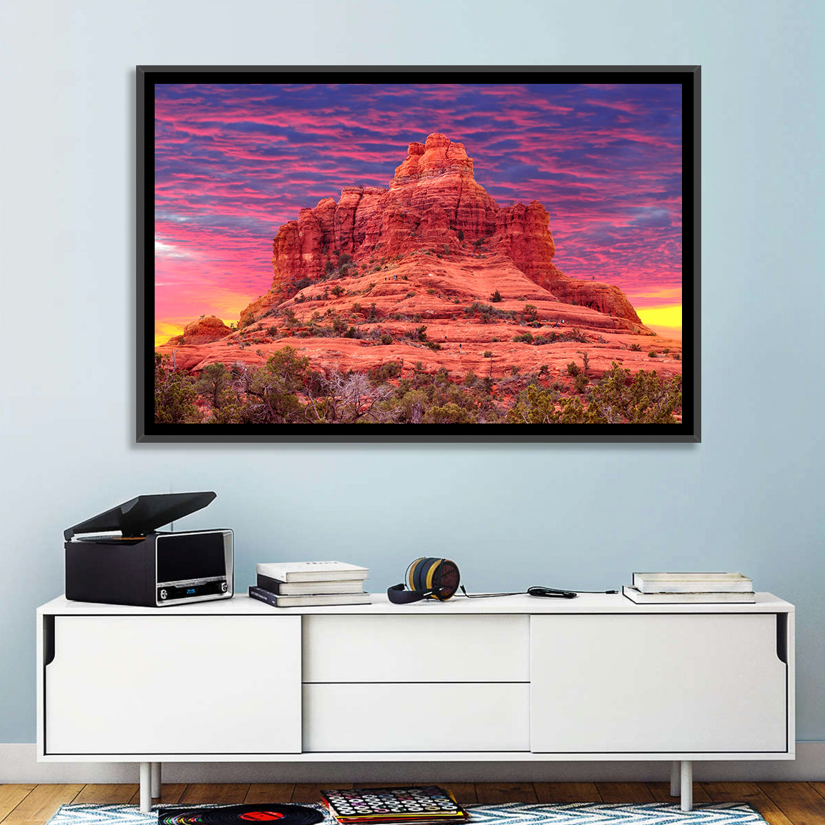 Bell Rock Sunset, Sedona Wall Art