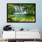 Emerald Lake Cascade Wall Art
