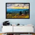 Cowee Mountains Sunset Wall Art