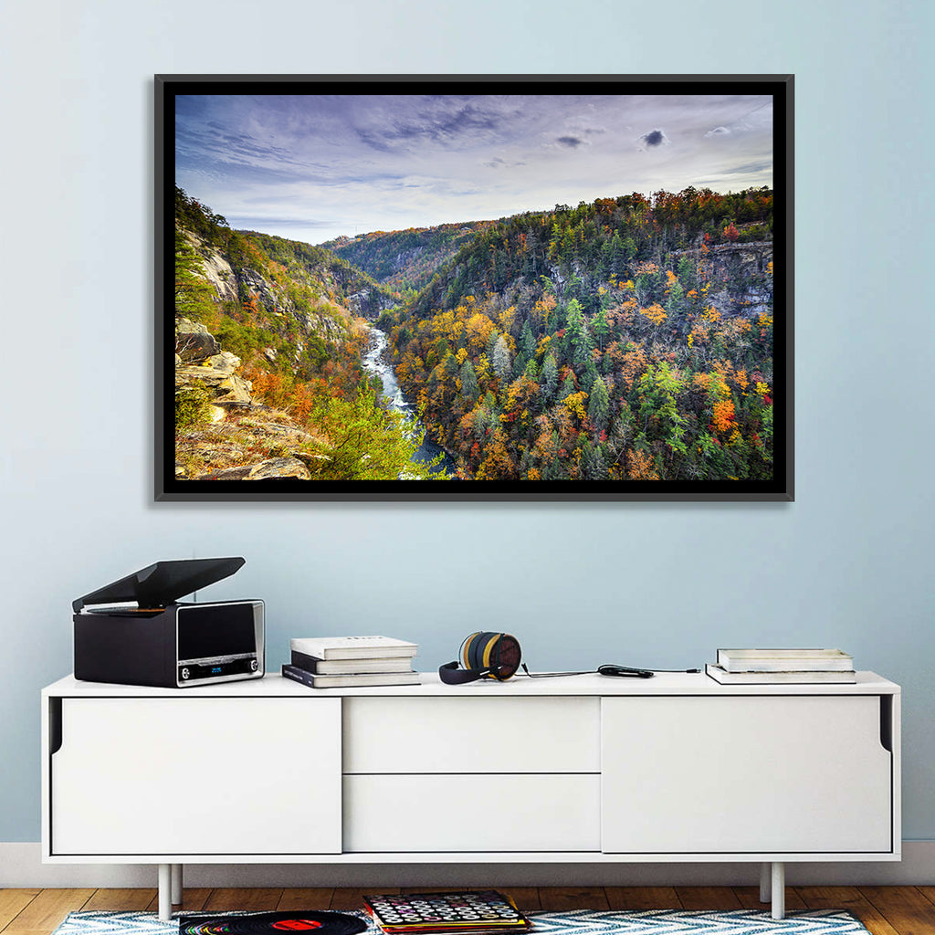Tallulah Gorge Autumn Vista Wall Art