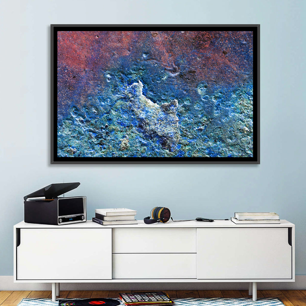 Weathered Metal Abstract Wall Art