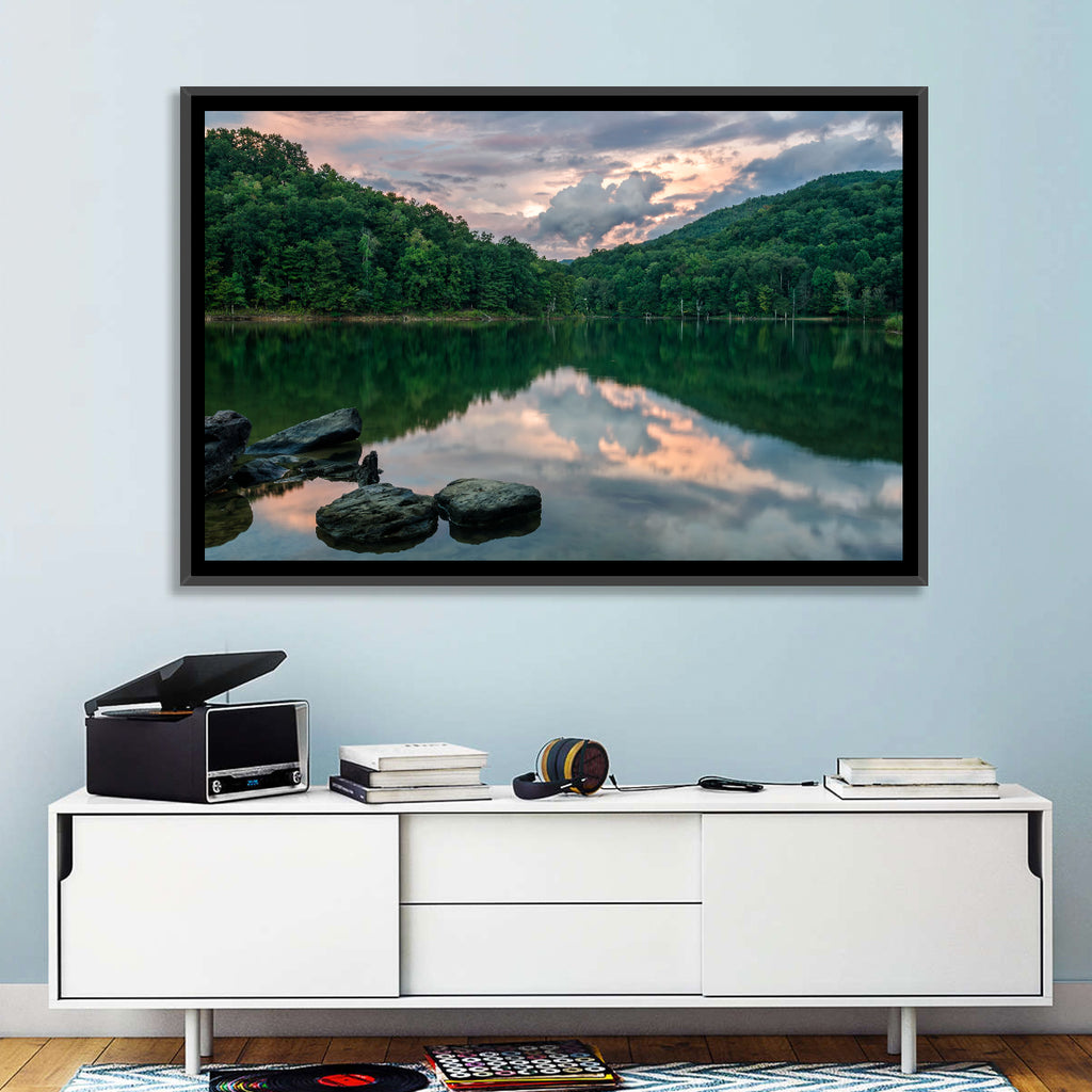 Martins Fork Lake Sunset Wall Art
