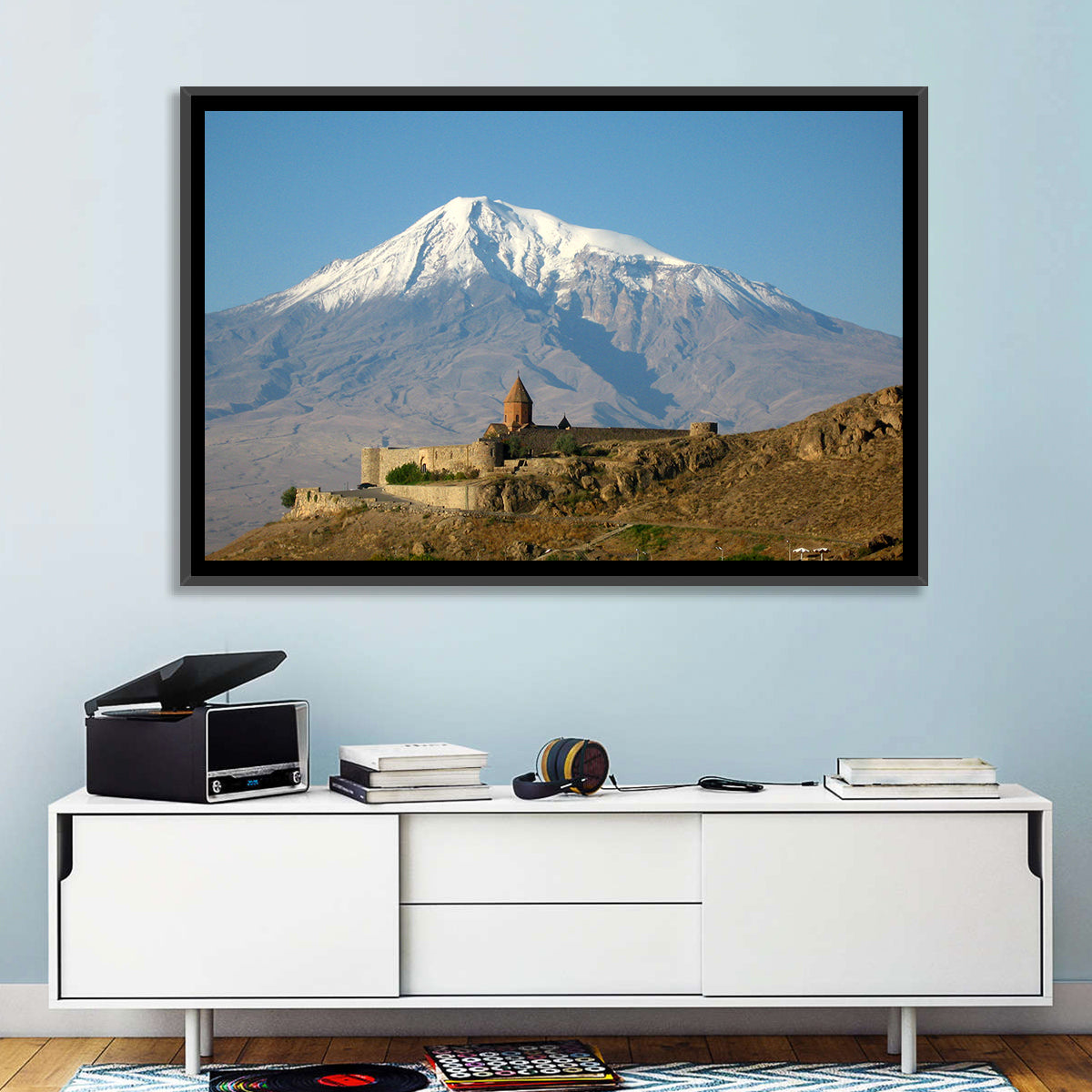 Khor Virap Monastery with Mount Ararat Wall Art