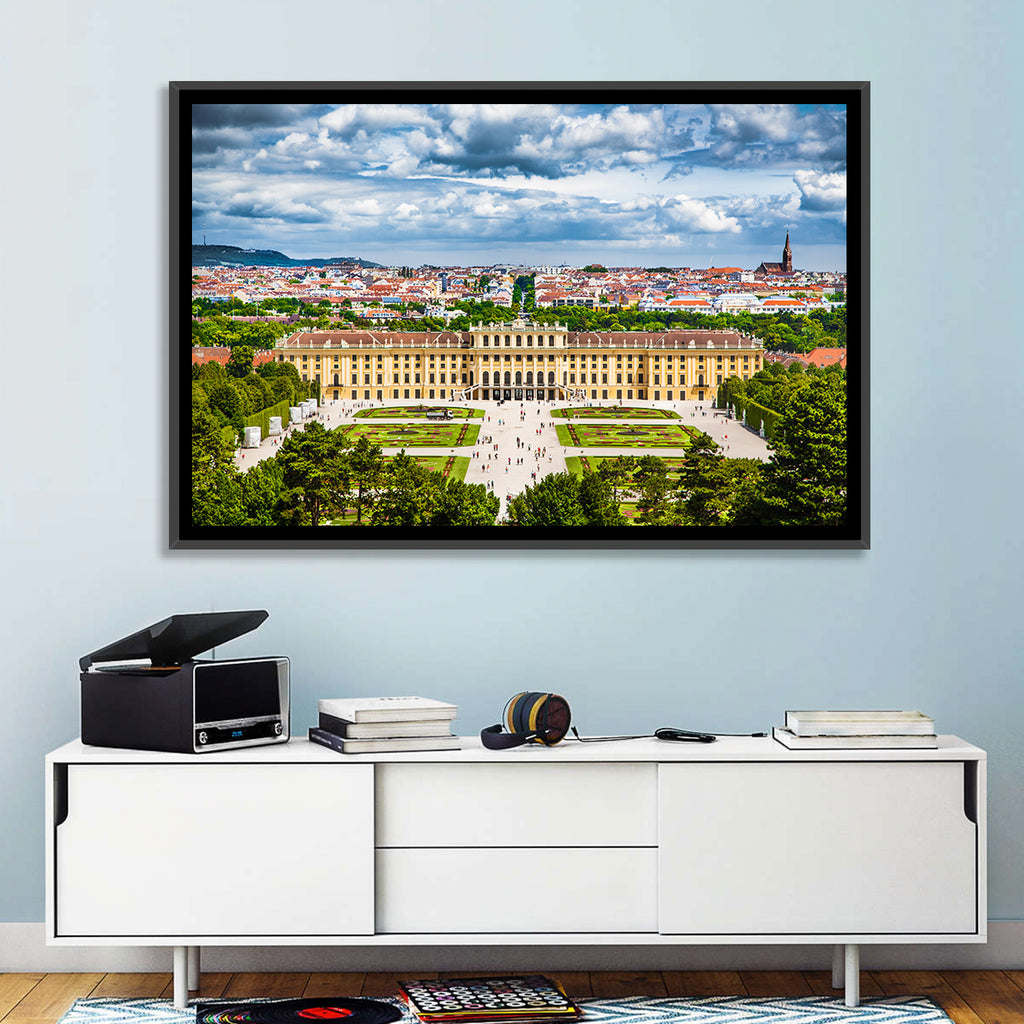Schönbrunn Palace and Great Parterre Gardens Wall Art