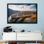 Maryland Heights Over Harpers Ferry Wall Art