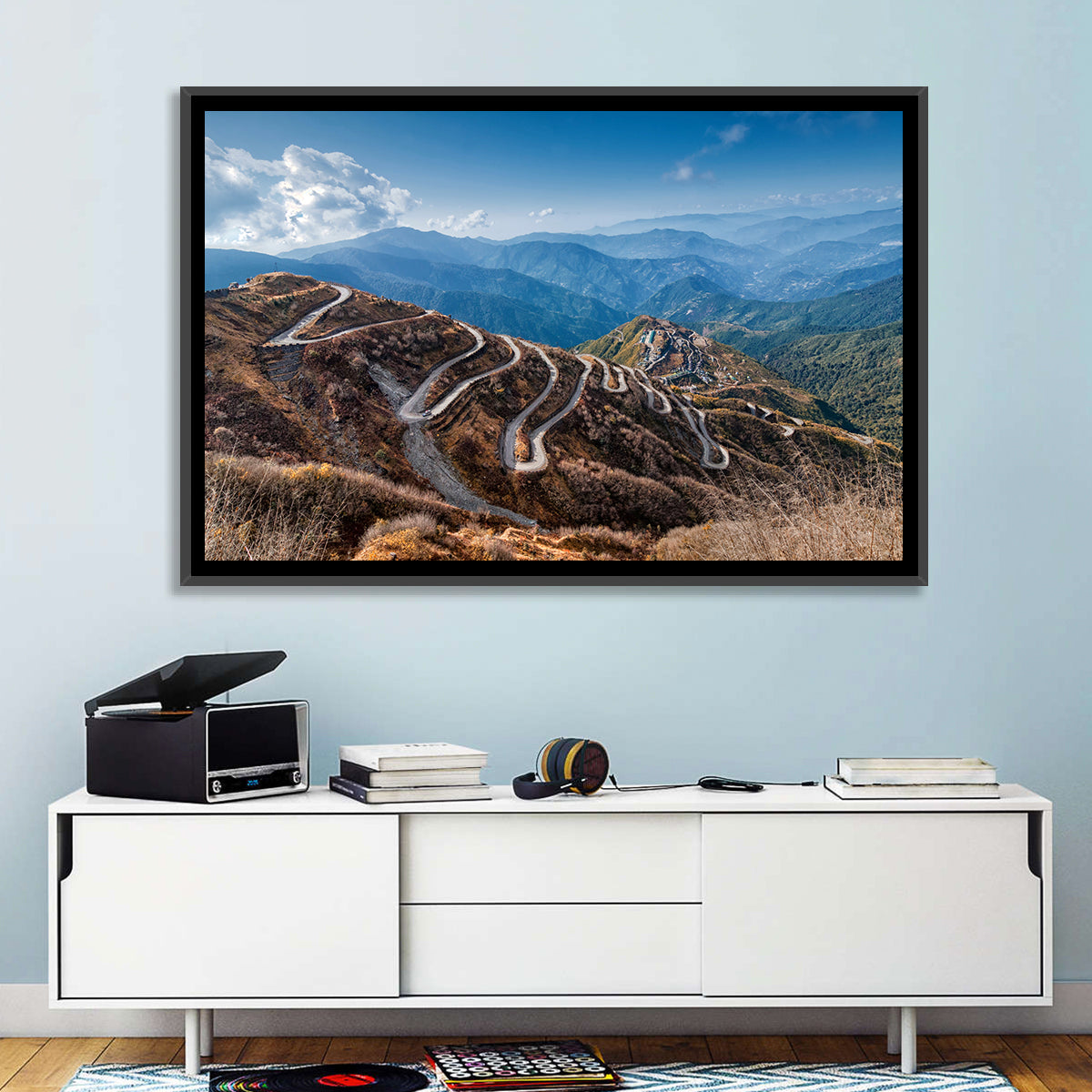 Zuluk Zig-zag Road, Sikkim Wall Art