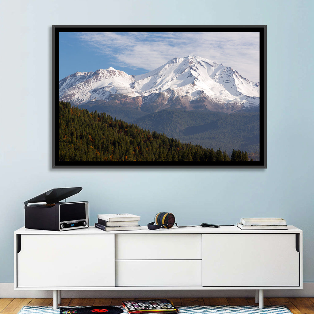 Mount Shasta Snow Peaks Wall Art