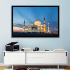Siddiqa Fatima Zahra Mosque at Dusk Wall Art